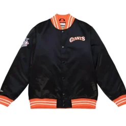 Mitchell & Ness Jackets & Outerwear-Heavyweight Satin Jacket San Francisco Giants