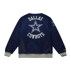 Mitchell & Ness Jackets & Outerwear-Heavyweight Satin Jacket Dallas Cowboys