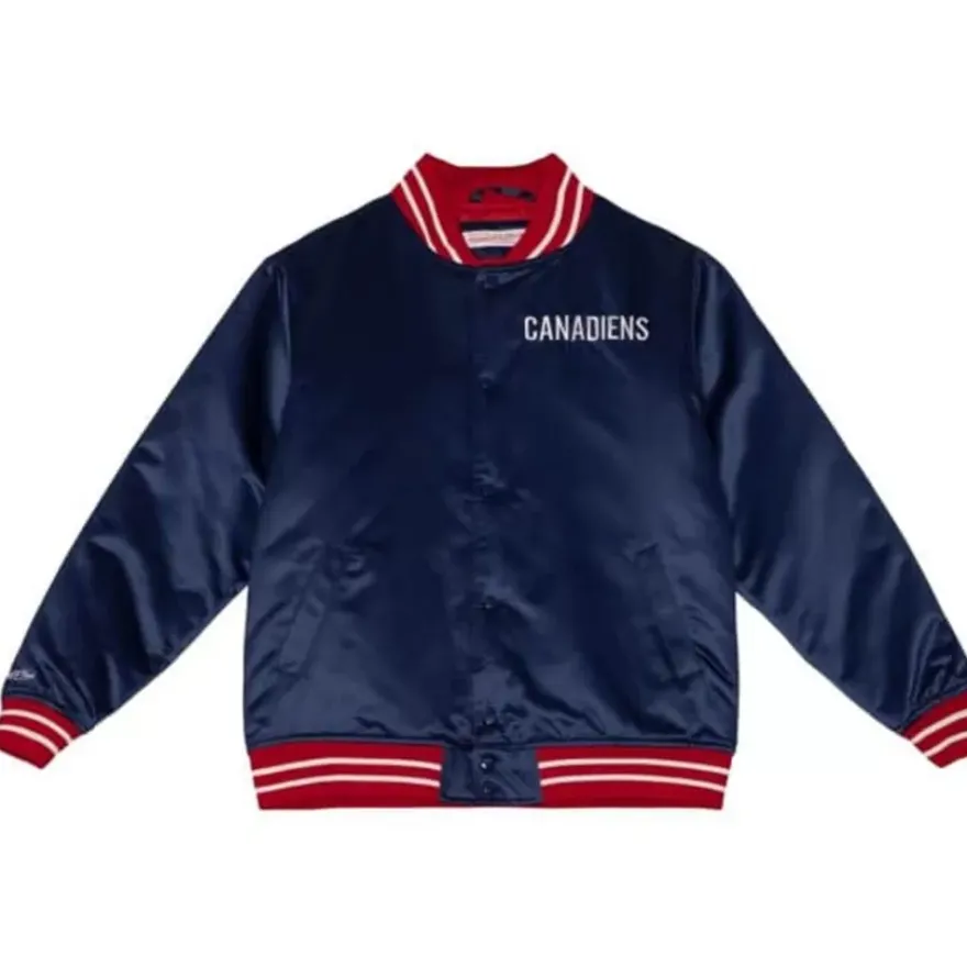 Mitchell & Ness Jackets & Outerwear-Heavyweight Satin Jacket Montreal Canadiens