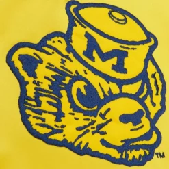 Mitchell & Ness Jackets & Outerwear-Heavyweight Satin Jacket University Of Michigan