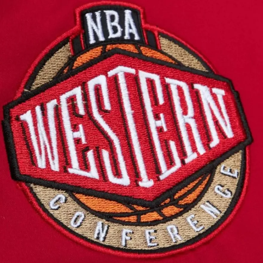 Mitchell & Ness Jackets & Outerwear-Heavyweight Satin Jacket Houston Rockets