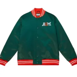Mitchell & Ness Jackets & Outerwear-Heavyweight Satin Jacket Florida A&M University