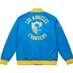 Mitchell & Ness Jackets & Outerwear-Heavyweight Satin Jacket Los Angeles Chargers
