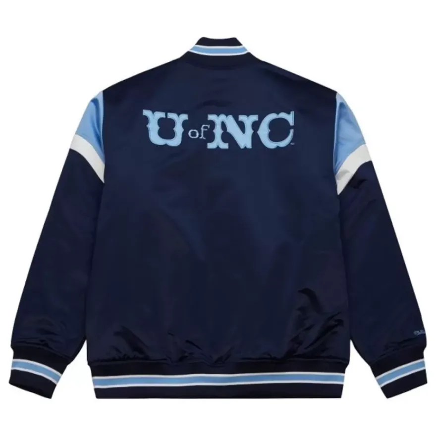 Mitchell & Ness Jackets & Outerwear-Heavyweight Satin Jacket University Of North Carolina