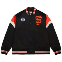 Mitchell & Ness Jackets & Outerwear-Heavyweight Satin Jacket San Francisco Giants