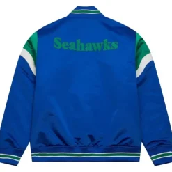 Mitchell & Ness Jackets & Outerwear-Heavyweight Satin Jacket Seattle Seahawks