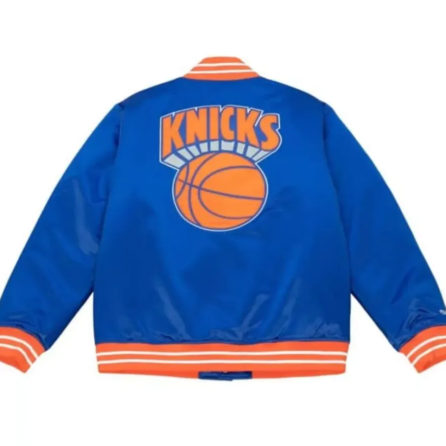 Mitchell & Ness Jackets & Outerwear-Heavyweight Satin Jacket New York Knicks