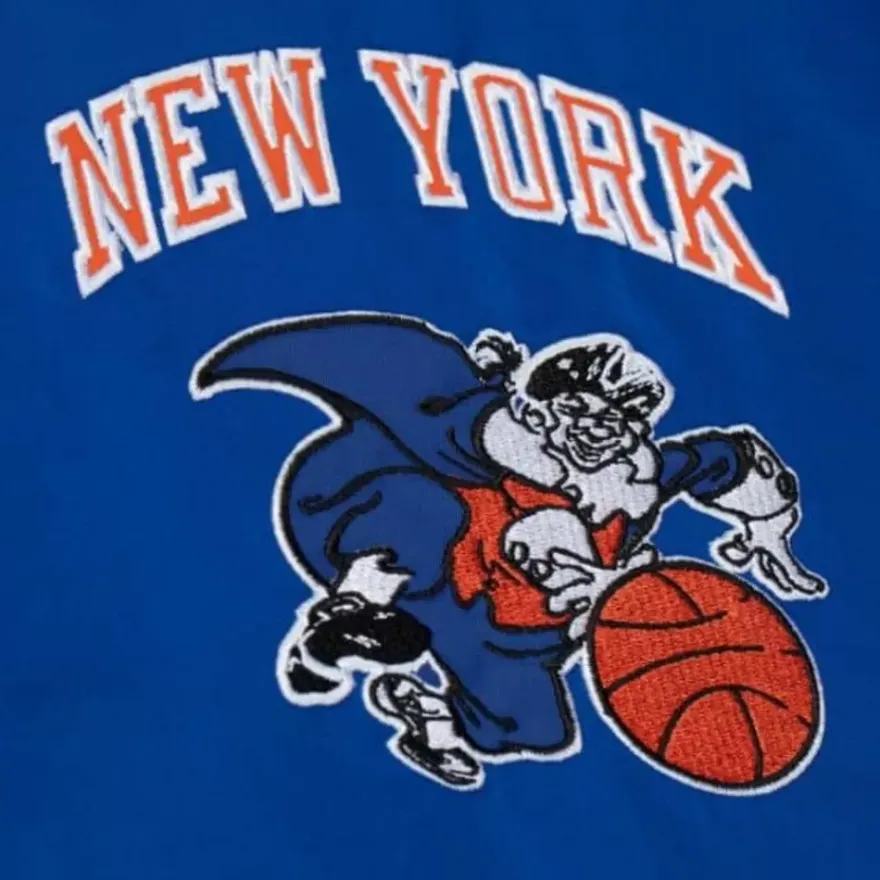 Mitchell & Ness Jackets & Outerwear-Heavyweight Satin Jacket New York Knicks