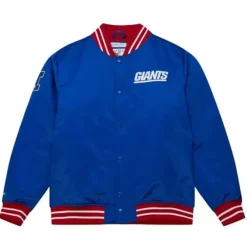 Mitchell & Ness Jackets & Outerwear-Heavyweight Satin Jacket New York Giants