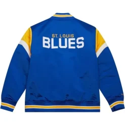 Mitchell & Ness Jackets & Outerwear-Heavyweight Satin Jacket St. Louis Blues