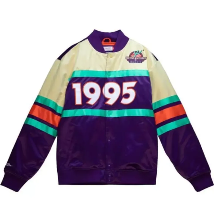Mitchell & Ness Jackets & Outerwear-Heavyweight Satin Jacket All Star 1994-95