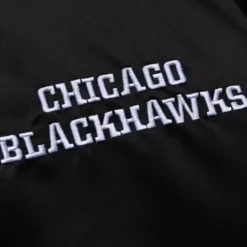 Mitchell & Ness Jackets & Outerwear-Heavyweight Satin Jacket Chicago Blackhawks
