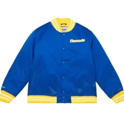 Mitchell & Ness Jackets & Outerwear-Heavyweight Satin Jacket Denver Nuggets