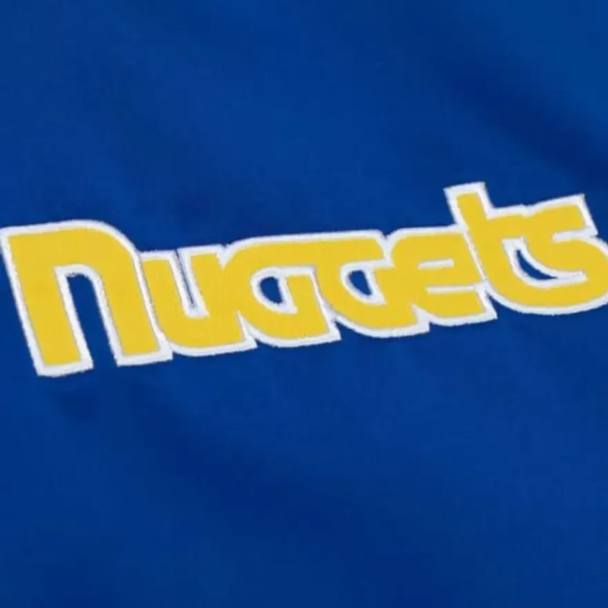 Mitchell & Ness Jackets & Outerwear-Heavyweight Satin Jacket Denver Nuggets