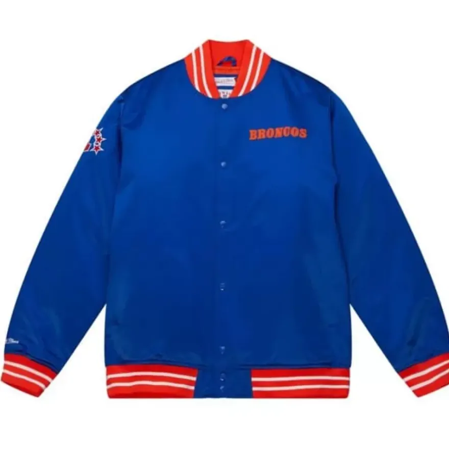 Mitchell & Ness Jackets & Outerwear-Heavyweight Satin Jacket Denver Broncos