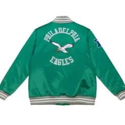 Mitchell & Ness Jackets & Outerwear-Heavyweight Satin Jacket Philadelphia Eagles