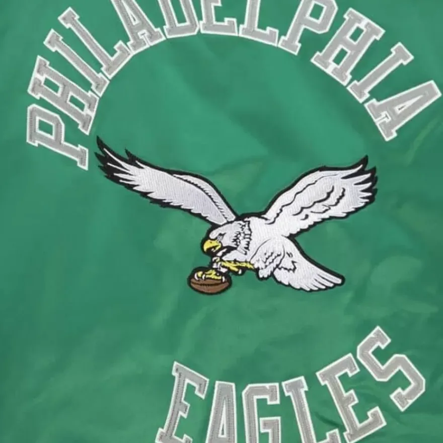 Mitchell & Ness Jackets & Outerwear-Heavyweight Satin Jacket Philadelphia Eagles