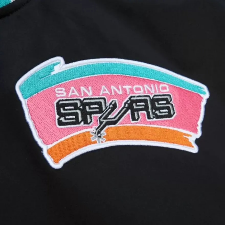 Mitchell & Ness Jackets & Outerwear-Heavyweight Satin Jacket San Antonio Spurs
