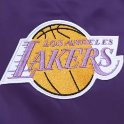 Mitchell & Ness Jackets & Outerwear-Heavyweight Satin Jacket Los Angeles Lakers