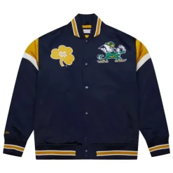Mitchell & Ness Jackets & Outerwear-Heavyweight Satin Jacket University Of Notre Dame