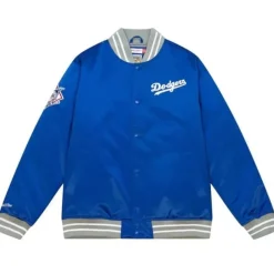 Mitchell & Ness Jackets & Outerwear-Heavyweight Satin Jacket Los Angeles Dodgers