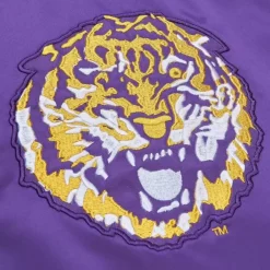 Mitchell & Ness Jackets & Outerwear-Heavyweight Satin Jacket Louisiana State University