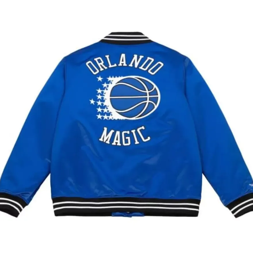 Mitchell & Ness Jackets & Outerwear-Heavyweight Satin Jacket Orlando Magic