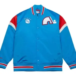 Mitchell & Ness Jackets & Outerwear-Heavyweight Satin Jacket Quebec Nordiques