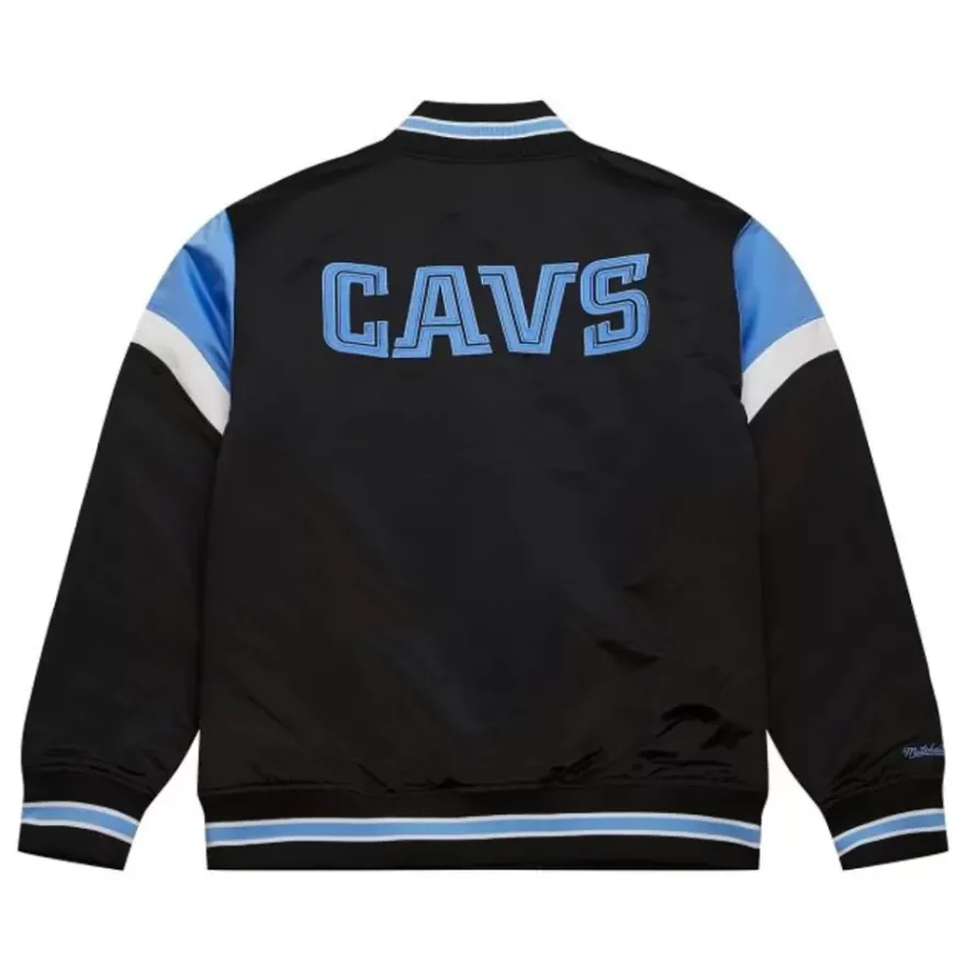 Mitchell & Ness Jackets & Outerwear-Heavyweight Satin Jacket Cleveland Cavaliers