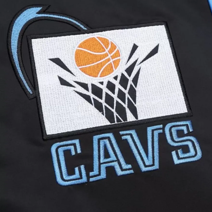 Mitchell & Ness Jackets & Outerwear-Heavyweight Satin Jacket Cleveland Cavaliers