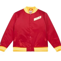 Mitchell & Ness Jackets & Outerwear-Heavyweight Satin Jacket Houston Rockets