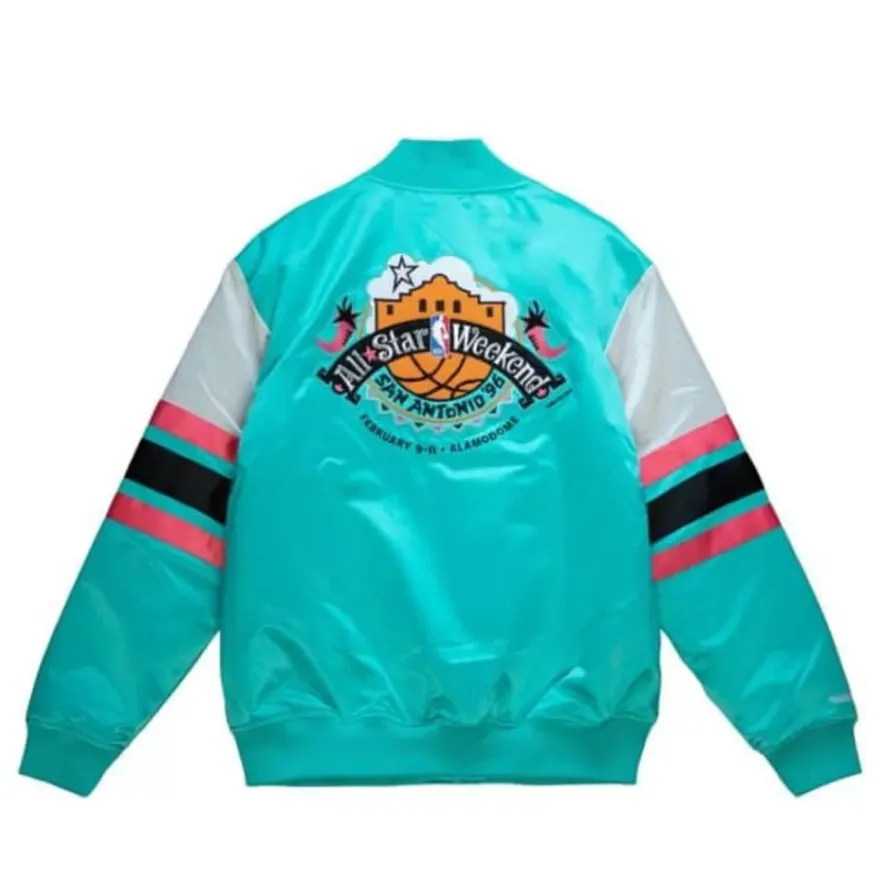 Mitchell & Ness Jackets & Outerwear-Heavyweight Satin Jacket All Star 1996-97