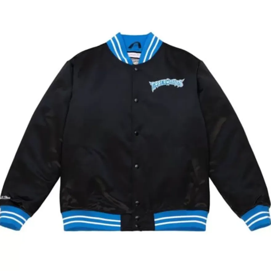 Mitchell & Ness Jackets & Outerwear-Heavyweight Satin Jacket Minnesota Timberwolves