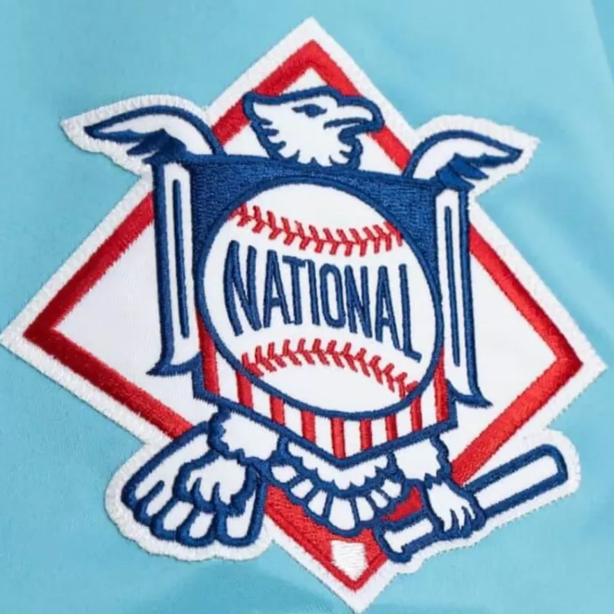 Mitchell & Ness Jackets & Outerwear-Heavyweight Satin Jacket Milwaukee Brewers