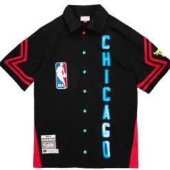 Mitchell & Ness T-Shirts & Tops-Hebru Shooting Shirt Chicago Bulls