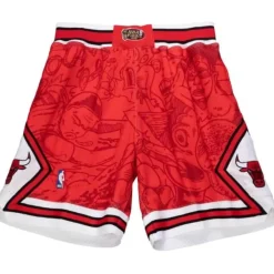 Mitchell & Ness Shorts-Hebru Shorts Chicago Bulls