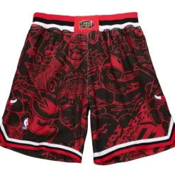 Mitchell & Ness Shorts-Hebru Shorts Chicago Bulls