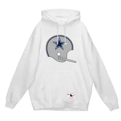 Mitchell & Ness Hoodies & Sweatshirts-Helmet 2 Hoodie Dallas Cowboys