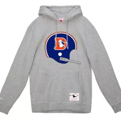 Mitchell & Ness Hoodies & Sweatshirts-Helmet 1 Hoodie Denver Broncos