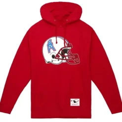 Mitchell & Ness Hoodies & Sweatshirts-Helmet 1 Hoodie Houston Oilers