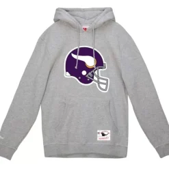 Mitchell & Ness Hoodies & Sweatshirts-Helmet 1 Hoodie Minnesota Vikings
