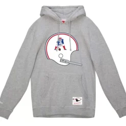 Mitchell & Ness Hoodies & Sweatshirts-Helmet 1 Hoodie New England Patriots