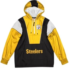 Mitchell & Ness Jackets & Outerwear-Highlight Reel Windbreaker Pittsburgh Steelers