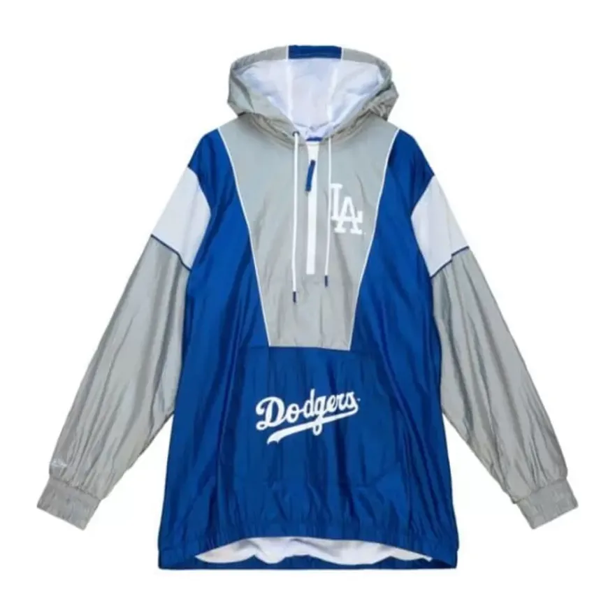 Mitchell & Ness Jackets & Outerwear-Highlight Reel Windbreaker Los Angeles Dodgers