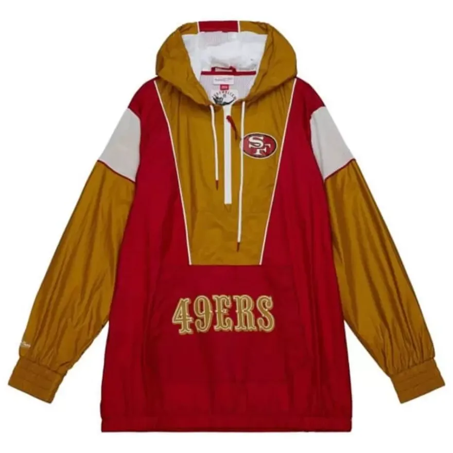 Mitchell & Ness Jackets & Outerwear-Highlight Reel Windbreaker San Francisco 49Ers