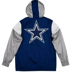 Mitchell & Ness Jackets & Outerwear-Highlight Reel Windbreaker Dallas Cowboys