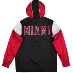 Mitchell & Ness Jackets & Outerwear-Highlight Reel Windbreaker Miami Heat
