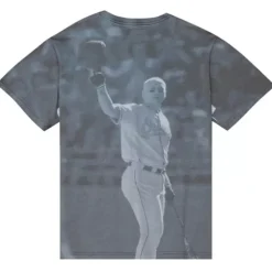 Mitchell & Ness T-Shirts & Tops-Highlight Sublimated Player Tee Baltimore Orioles Cal Ripken Jr