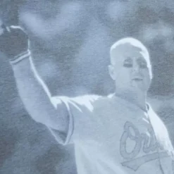 Mitchell & Ness T-Shirts & Tops-Highlight Sublimated Player Tee Baltimore Orioles Cal Ripken Jr