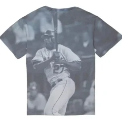 Mitchell & Ness T-Shirts & Tops-Highlight Sublimated Player Tee Anaheim Angels Vladimir Guerrero